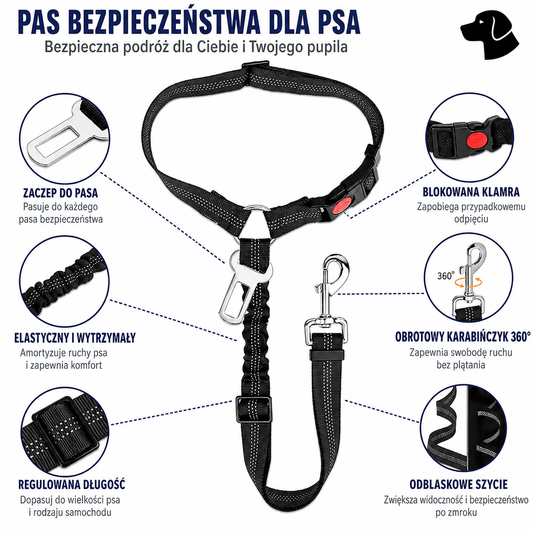 Psi Strażnik™  Komfort i Maksymalna Ochrona w Podróży